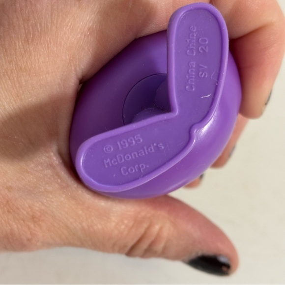 Vintage 1995 McDonald’s happy meal toys‎ grimace (includes two) - Picture 7 of 8